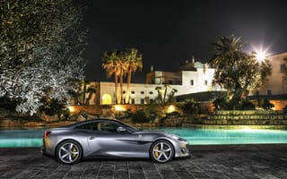 Картинка Ferrari, особняк, Portofino