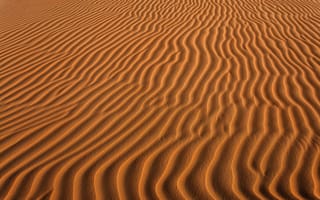 Картинка пустыня, волны, песок, природа