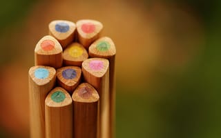Обои карандаш, цветной карандаш, цвета