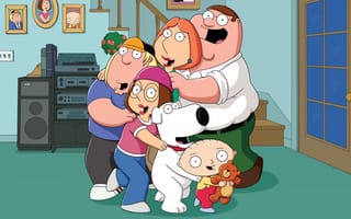 Картинка мультфильм, Гриффины, Family Guy, Peter, Крис, мульт-сериал, Стьюи, Megatron