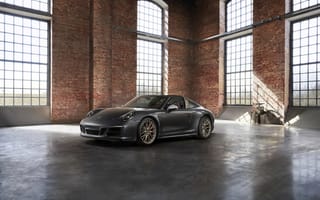 Картинка Porsche, Biturbo, помещение, 911 Targa 4 GTS, Exclusive Manufaktur Edition, тарга, 4x4, спецверсия