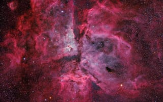 Картинка туманность, NGC 3372, пространство, мироздание, звёзды, космос, созвездие, Киля