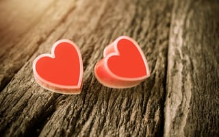 Обои vintage, wood, romantic, heart, love, сердце