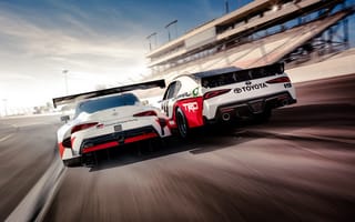 Картинка Toyota, Supra, GR Supra Racing Concept, Xfinity, 2018