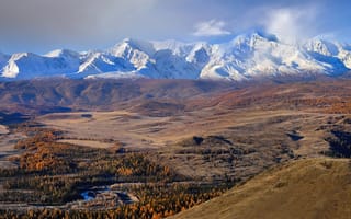 Картинка Алтай, осень, горы