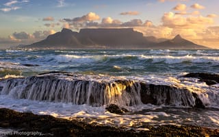 Картинка South Africa, ЮАР, Cape Town, горы, Кейптаун, океан