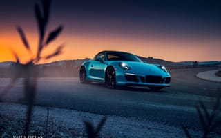 Картинка 911, GTS, 2018, Porsche, Targa 4