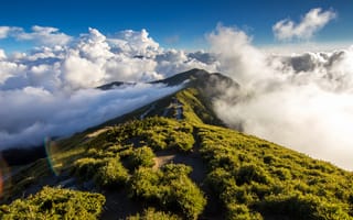 Картинка mountain, sky, cloud, path