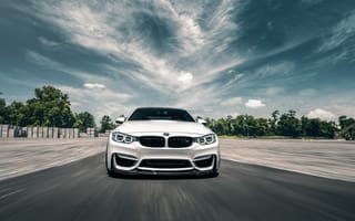 Картинка BMW, White, LED, F82, Sight, Light