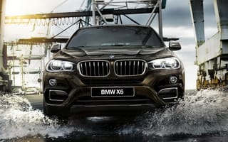 Картинка 2015, бмв, X6, BMW, F16
