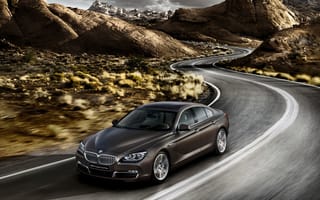 Картинка 2015, BMW, gran coupe, F06, бмв, 6 series