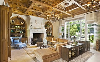 Картинка villa, home, luxury, living room