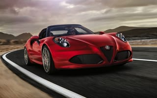 Обои 2014, 960, Alfa Romeo, 4C, альфа ромео, AU-spec