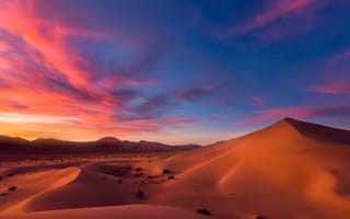 Картинка пустыня, природа, песок, дюны, небо