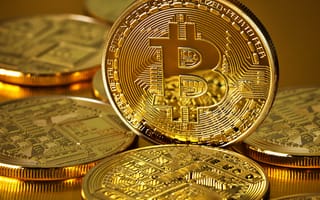 Обои монеты, gold, биткоин, bitcoin, btc, coins