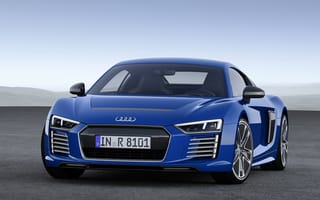Картинка 2015, Audi, R8, e-tron, ауди, синий