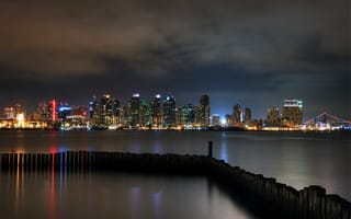 Картинка city, город, США, Калифорния, San Diego, California, USA, Сан Диего