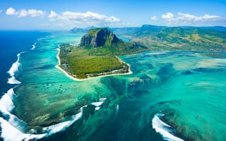 Картинка sea, homes, reef, tourism, white beaches