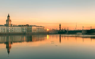 Картинка Санкт-Петербург, весна, утро