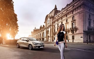 Картинка 2014, Initiale Paris, Clio, клио, Renault, рено