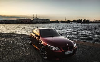 Картинка Эрик Давидыч, Smotra, BMW, auto, смотра, авто, река, машина, E60