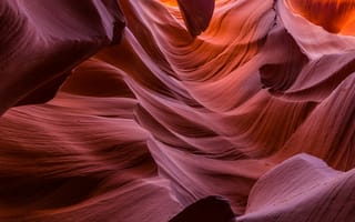 Картинка США, текстура, каньон Антилопы, штат Аризона, скалы