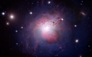 Картинка Космос, galaxy NGC 1275, звезды, галактика