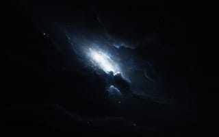 Картинка космос, звезды, фантастика, арт, nebula, space, туманность, fantasy