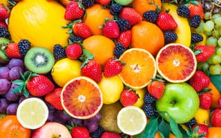 Обои fresh, ягоды, fruits, фрукты, berries