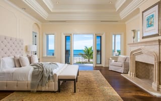 Картинка bedroom, luxury, ocean