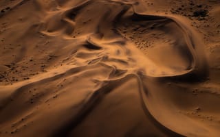 Картинка песок, дюны, барханы, пустыня