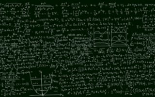 Картинка формулы, dual monitor, школьная доска, Наука, Энштейн, физика