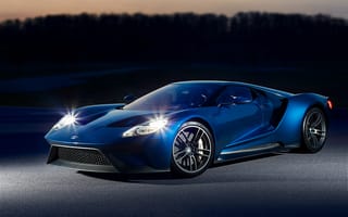 Картинка 2015, Concept, GT, суперкар, форд, Ford