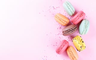 Картинка печенье, пирожное, десерт, macaron, color