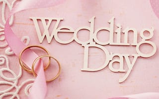 Картинка wedding, цветы, day, ring, lace, кольца, pink, flowers, свадьба, soft