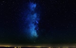 Картинка космос, ночь, звезды, пространство, млечный путь