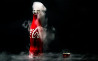 Картинка Coca-Cola, Кока-кола, отрава, бутылка, пробка