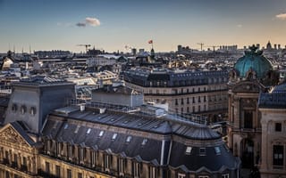 Картинка город, Париж, архитектура