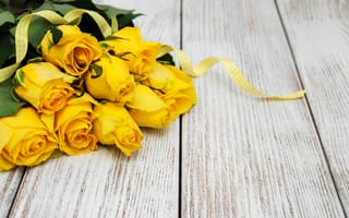 Картинка розы, букет, yellow, flowers, roses, желтые