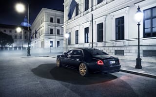 Обои 2015, Rolls-Royce, Ghost, Spofec Black One, роллс-ройс