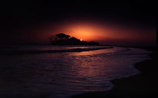 Картинка Jinha Beach, Deep Sunrise - Ulsan, Korea
