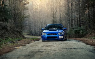 Картинка Subaru, дорога, импреза, Impreza, субару