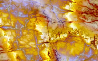 Картинка желтый, трещины, текстура, золотой, разводы, фактура, прожилки, камни