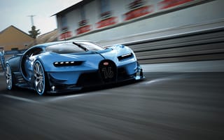 Обои 2015, Bugatti, гран туризмо, бугатти, Vision, Gran Turismo