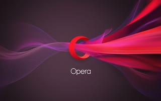 Картинка opera, new brand, logo