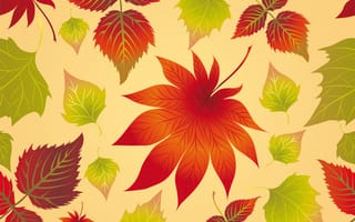 Обои autumn, осенние, leaves, maple, листья