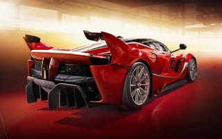 Картинка Ferrari, red, supercar, FXX K
