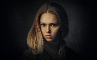 Картинка портрет, девочка, Sergey Piltnik