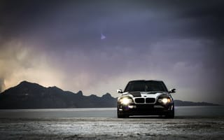 Картинка E38, winter, arctic camo, БМВ, Alpina, BMW, 740il, Тюнинг, camo