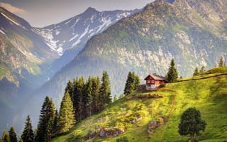 Картинка Switzerland, Alps, mountain